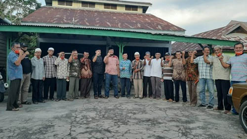 Ditemui Ketua DPRD Kuansing, Pemangku Adat Pangean Inginkan Kondisi Lebih Baik